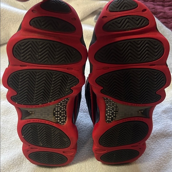 Jordan Black and Red Athletic Sneakers - Picture 8 of 11